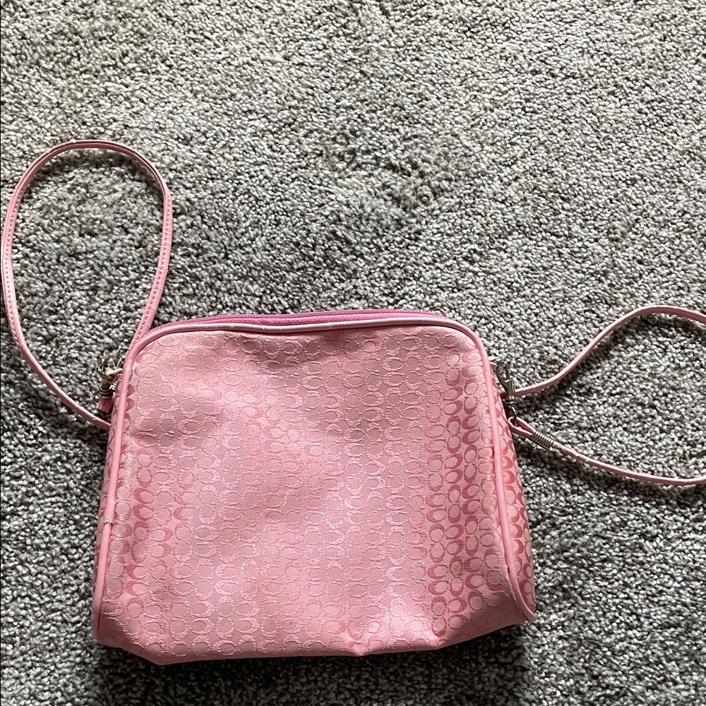 Pink Designer coach Shoulder Bag